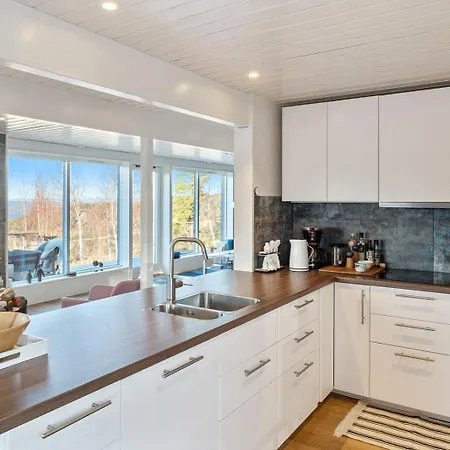 Tones Cabin - Mjosa-Utsikt - Badstu - 5 Soverom - 30 Min Osl Affittacamere 4*