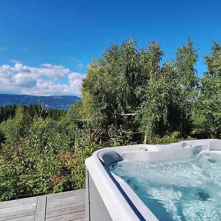 Tones Cabin - Mjosa-Utsikt - Badstu - 5 Soverom - 30 Min Osl